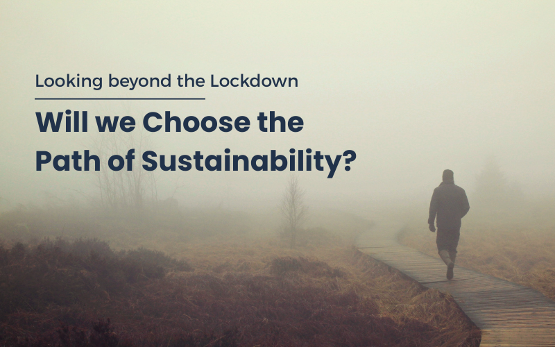 Looking beyond the Lockdown: Will we Choose the Path of Sustainability?